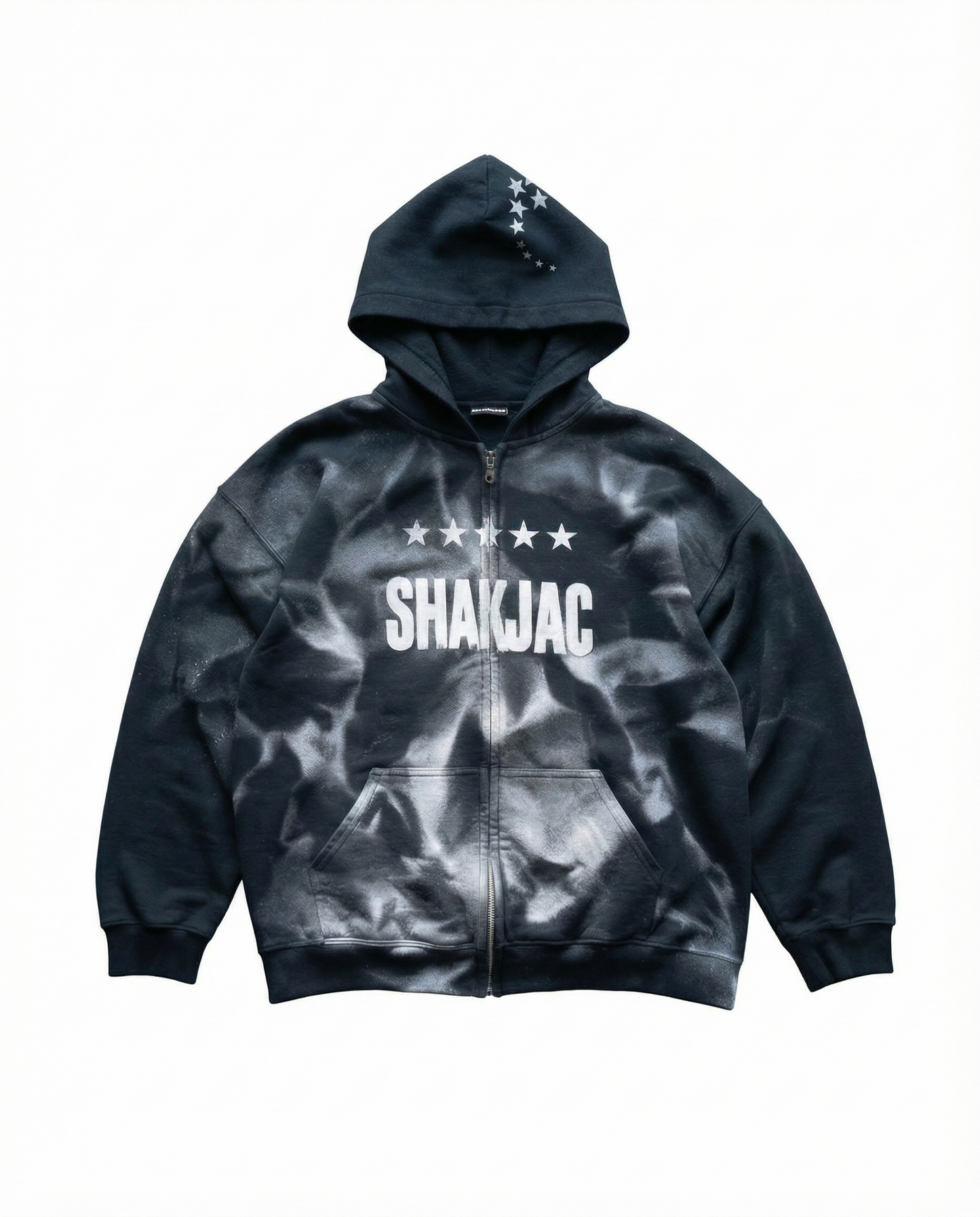 Black SHAKJAC zip-up hoodie