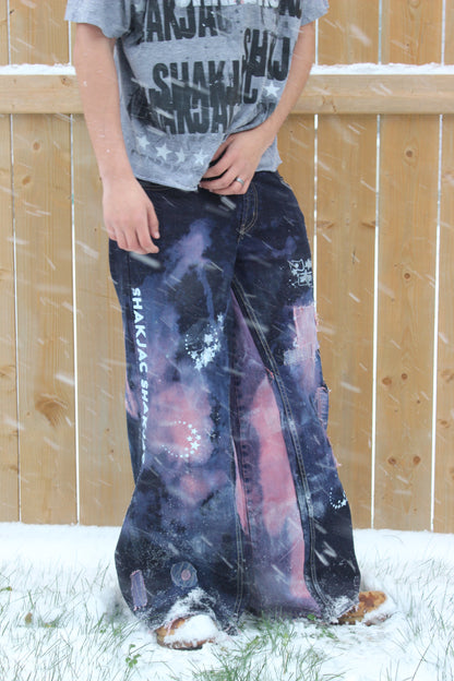 PURPLE SHAKJAC JEANS