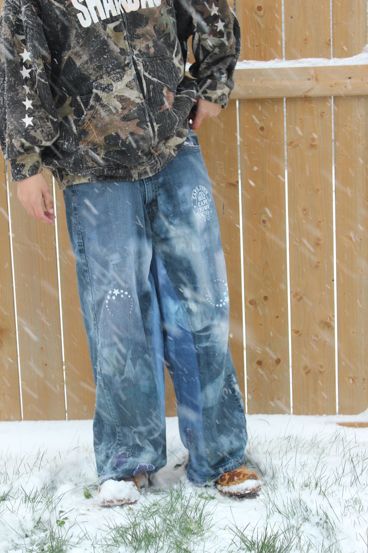 SHAKJAC BLEACHED BLUE JEANS