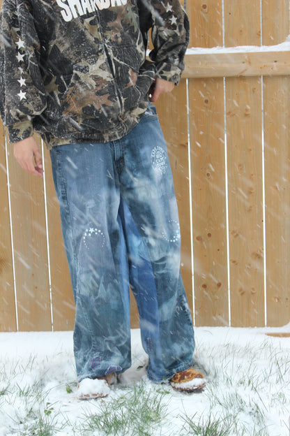 SHAKJAC BLEACHED BLUE JEANS