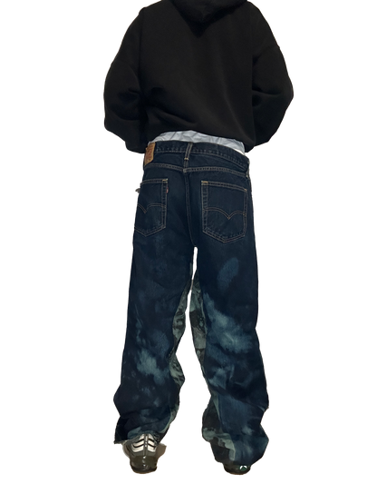 Green SHAKJAC baggy jeans