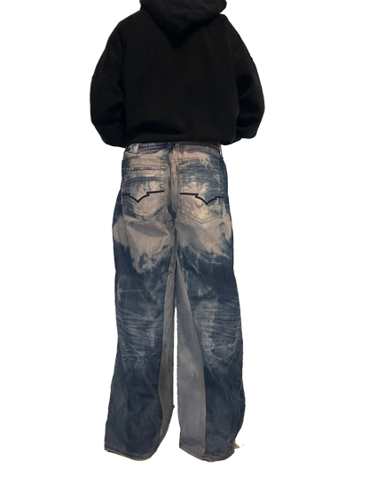 Baggy Jeans Bleached