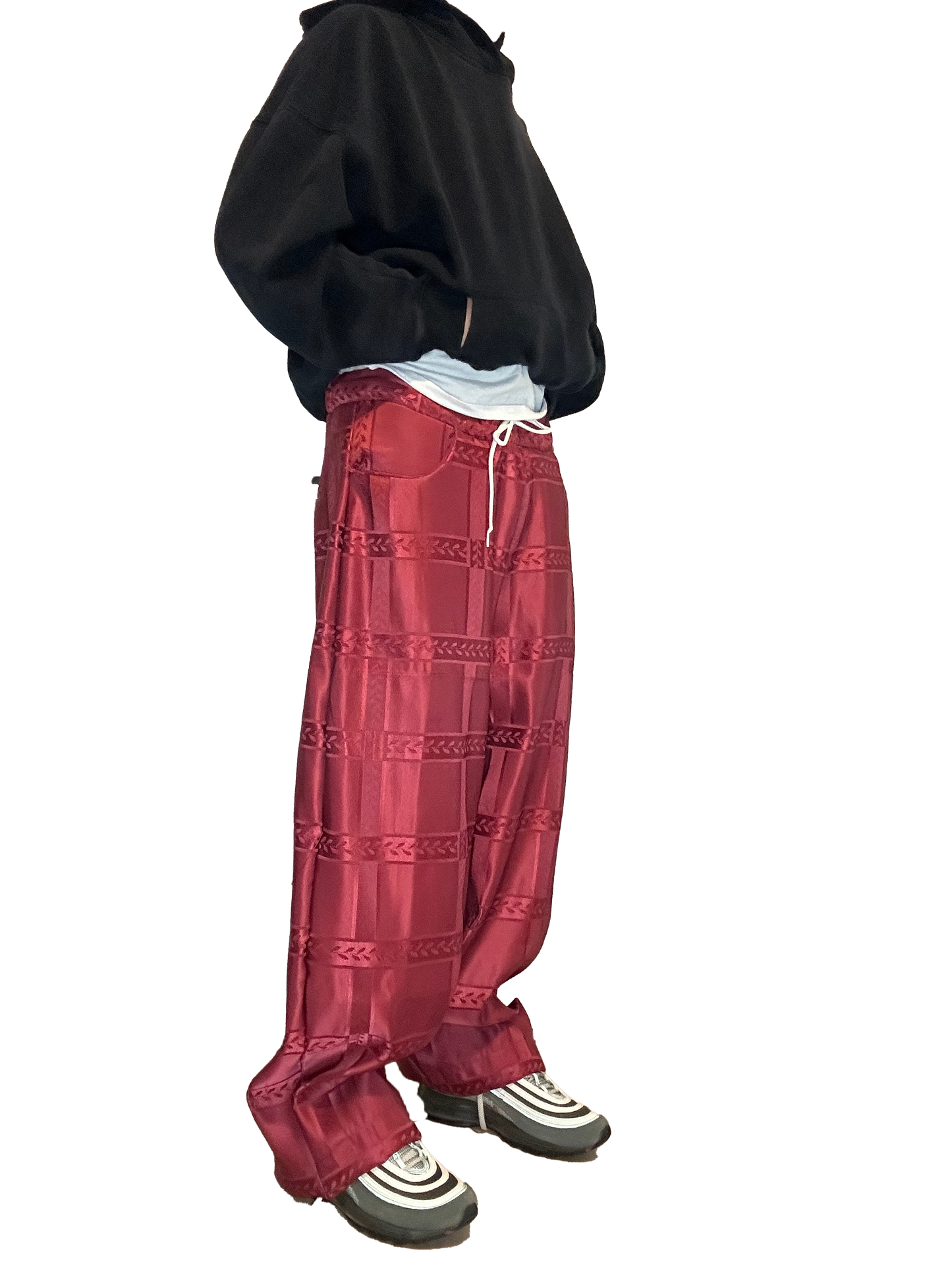 Red Curtain Pants