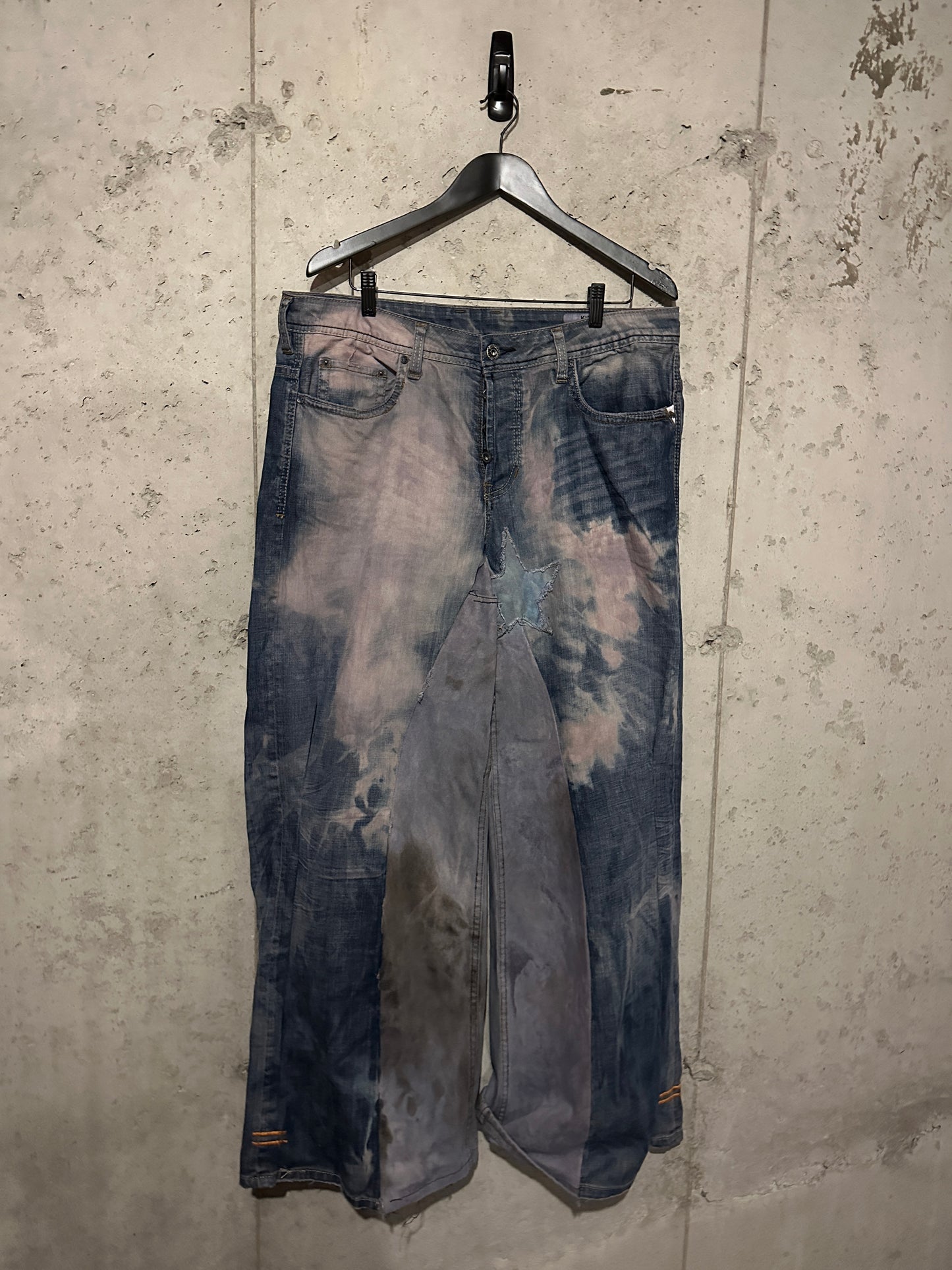 Baggy Jeans Bleached