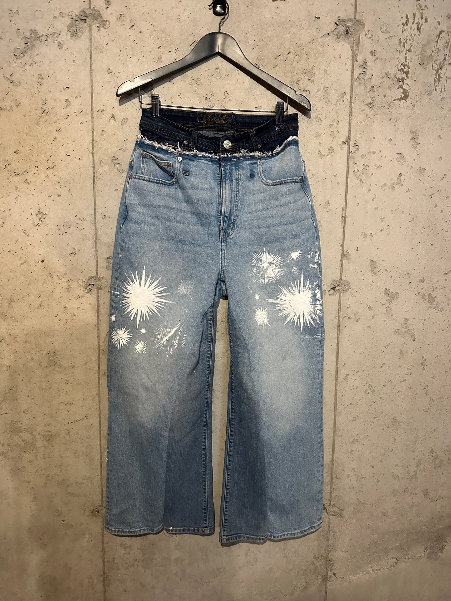 Double waist Star Jeans