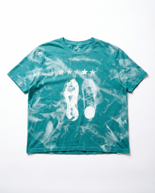Teal cleats shirt
